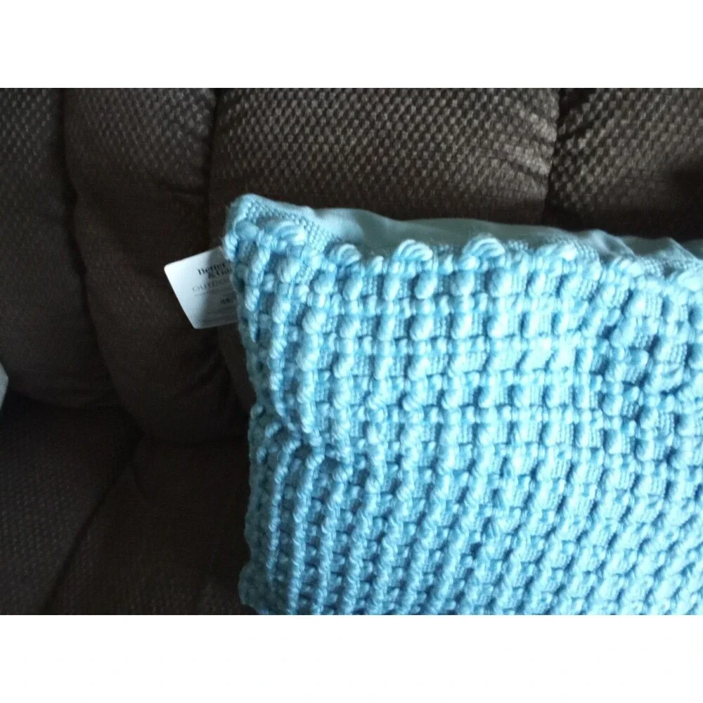 Better Homes And Gardens Blue Outdoor Pillows Set Of 2